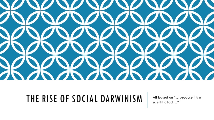 the rise of social darwinism n.w