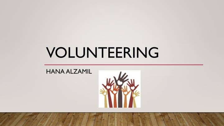 volunteering n.w