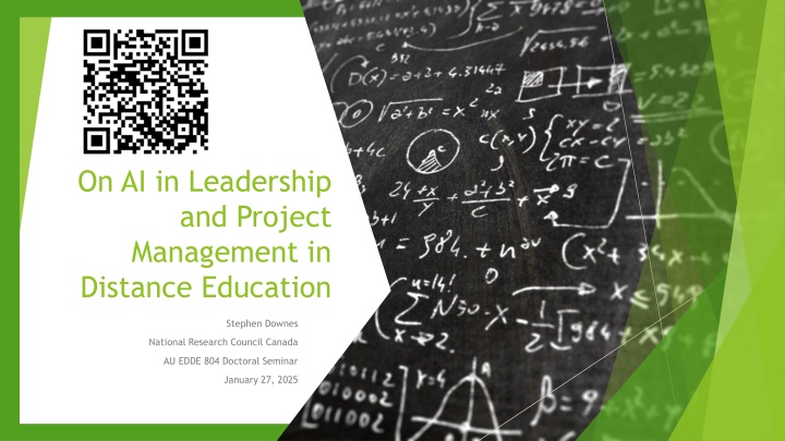 on ai in leadership and project management n.w