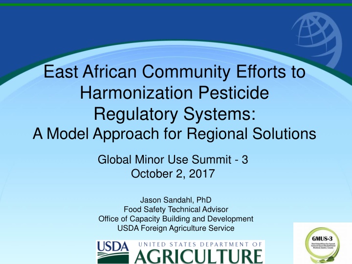 east african community efforts to harmonization n.w