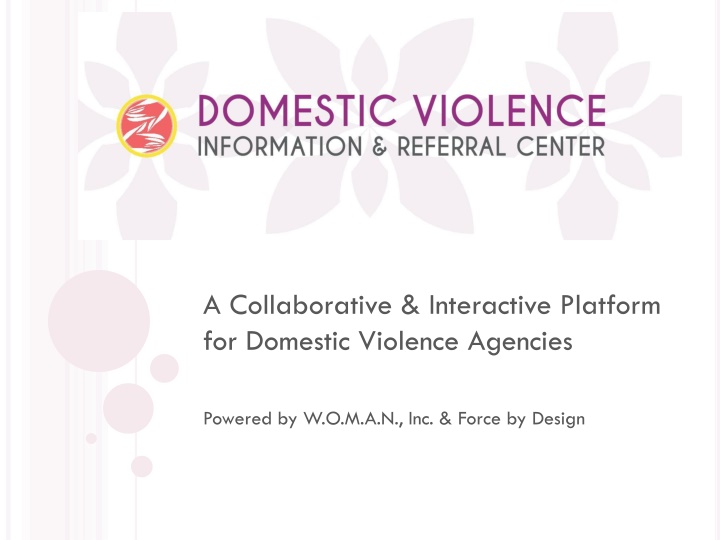 a collaborative interactive platform for domestic n.w