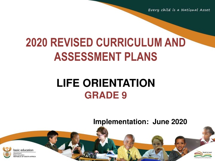 2020 revised curriculum and assessment plans n.w
