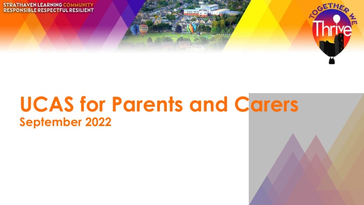ucas for parents and carers september 2022 n.w
