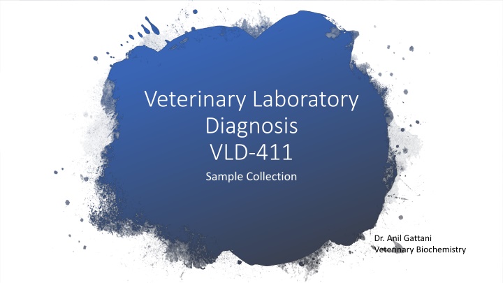 veterinary laboratory diagnosis vld 411 sample n.w