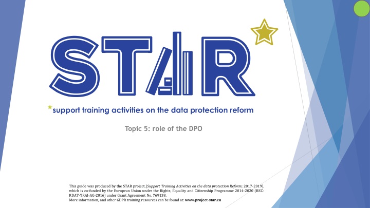 topic 5 role of the dpo n.w