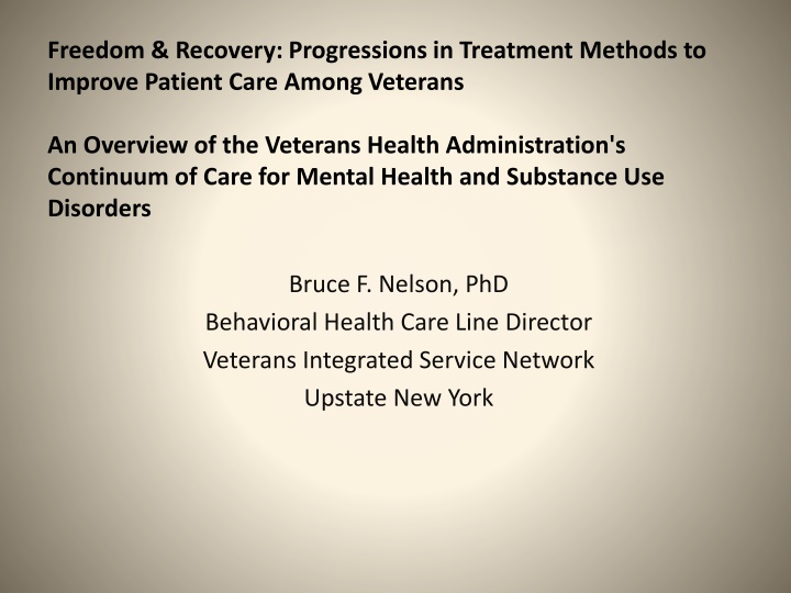 freedom recovery progressions in treatment n.w