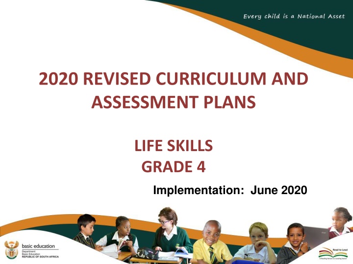 2020 revised curriculum and assessment plans n.w