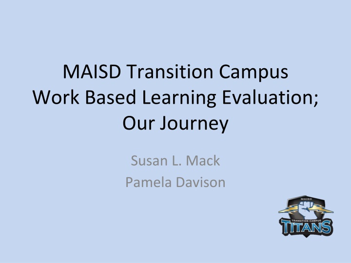 maisd transition campus work based learning n.w