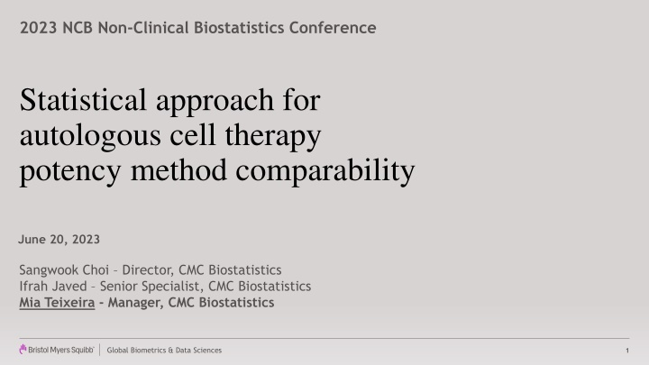 2023 ncb non clinical biostatistics conference n.w