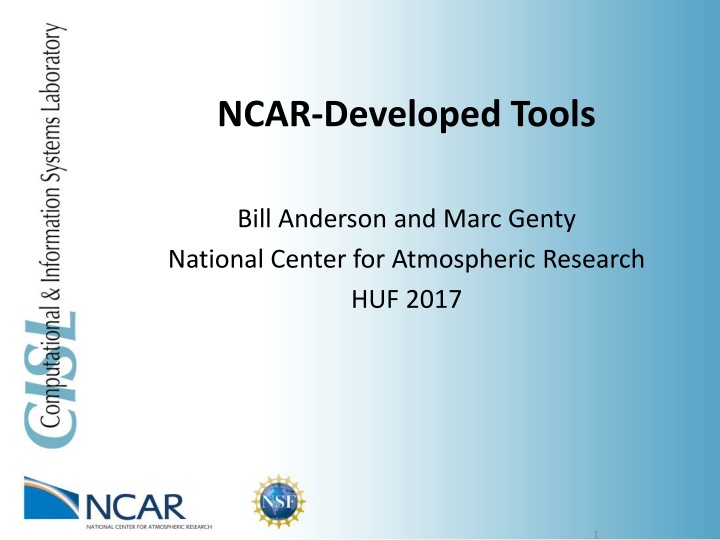 ncar developed tools n.w