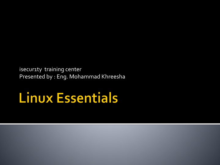 isecur1ty training center presented n.w