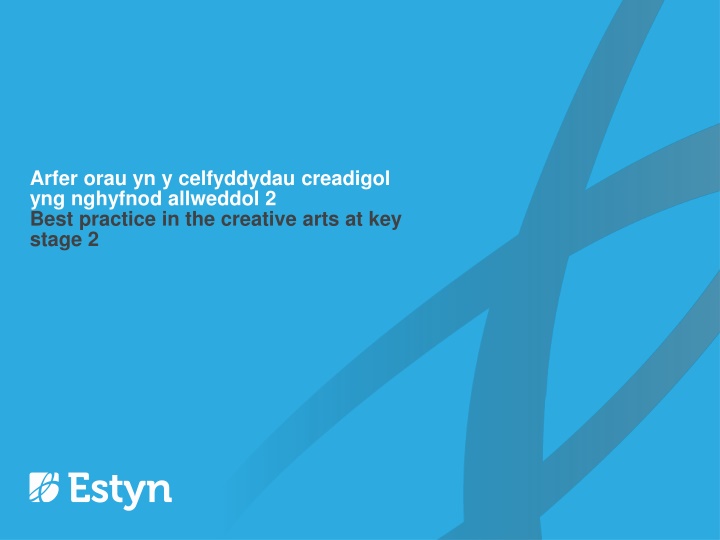 arfer orau yn y celfyddydau creadigol n.w