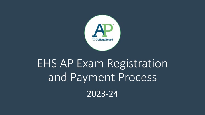 ehs ap exam registration and payment process n.w