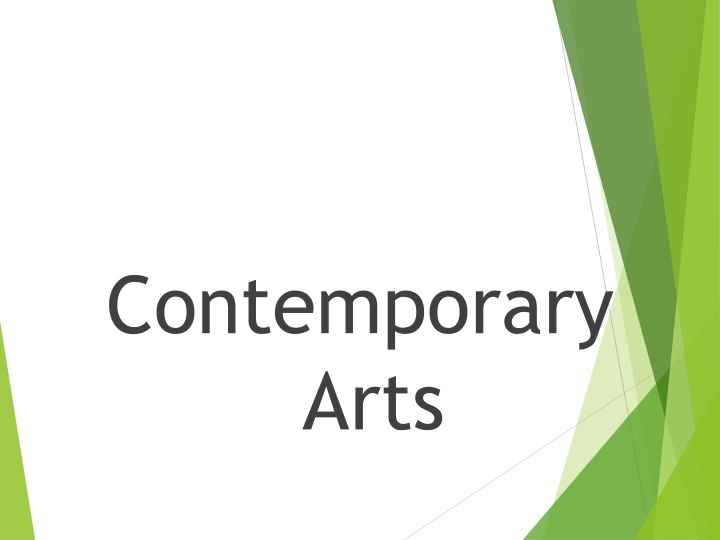 contemporary arts n.w