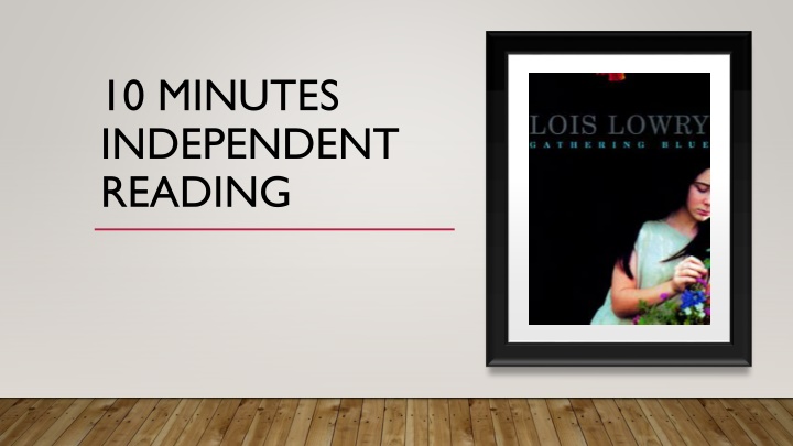 10 minutes independent reading n.w