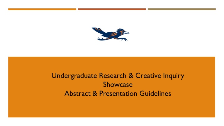 undergraduate research creative inquiry showcase n.w