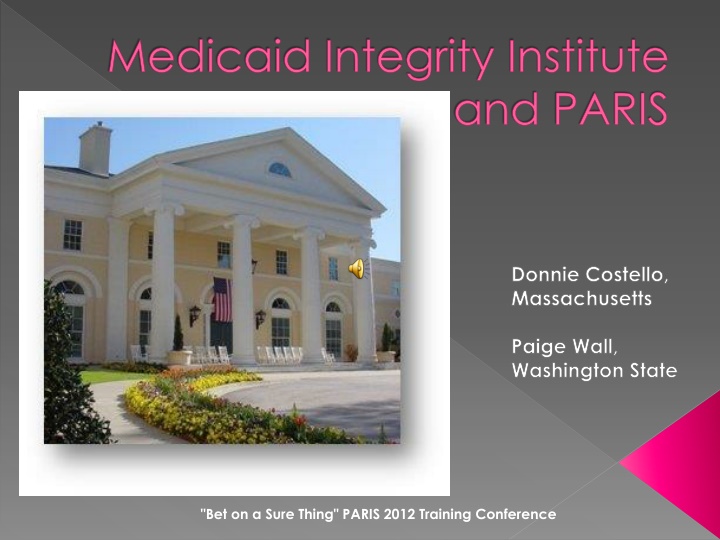 medicaid integrity institute n.w