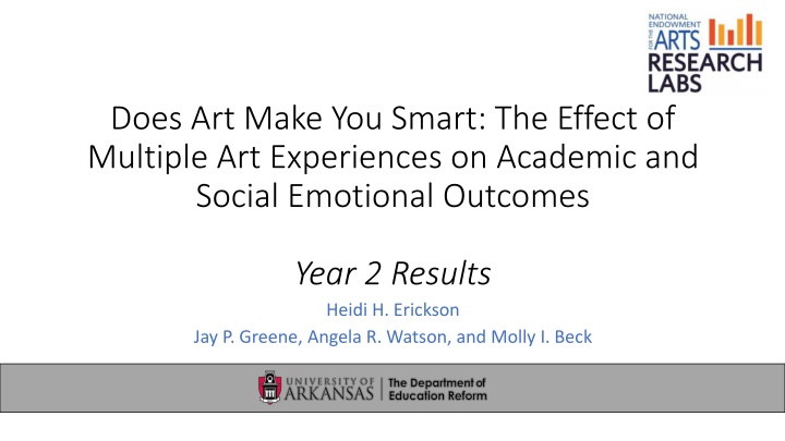 does art make you smart the effect of multiple n.w