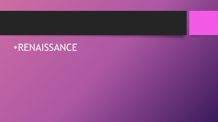 renaissance n.w