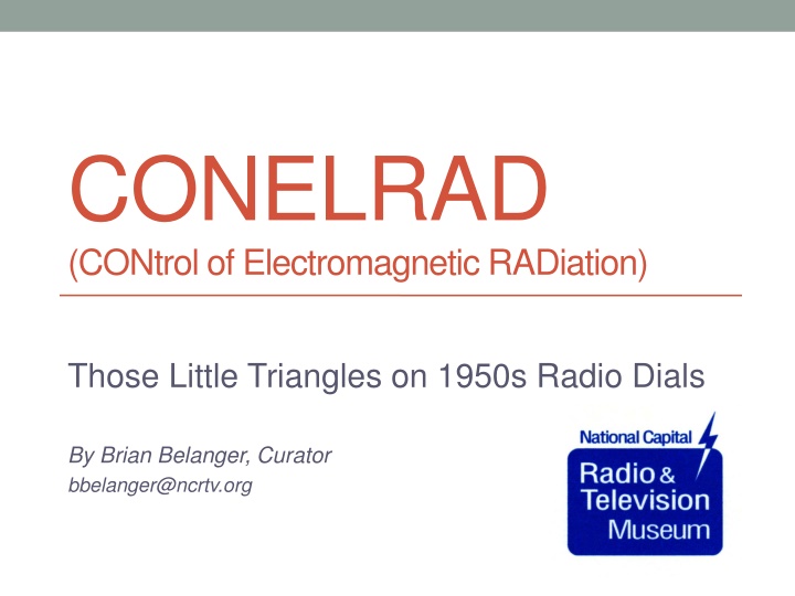 CONELRAD & The Ground Observer Corps: Cold War Era Civil Defense