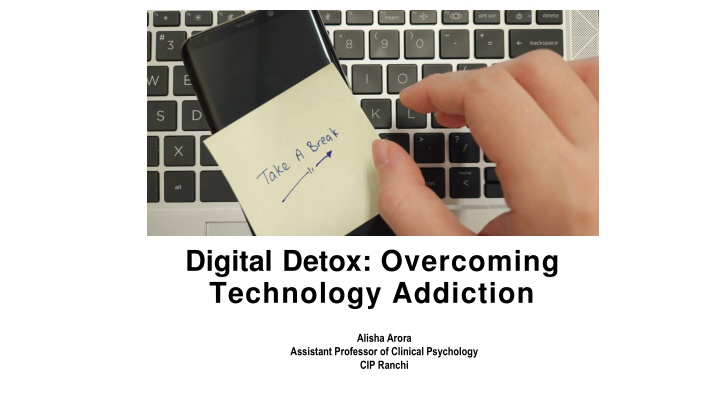digital detox overcoming technology addiction n.w