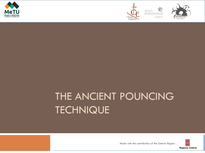 the ancient pouncing technique n.w