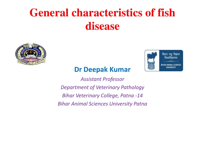 general characteristics of fish disease n.w