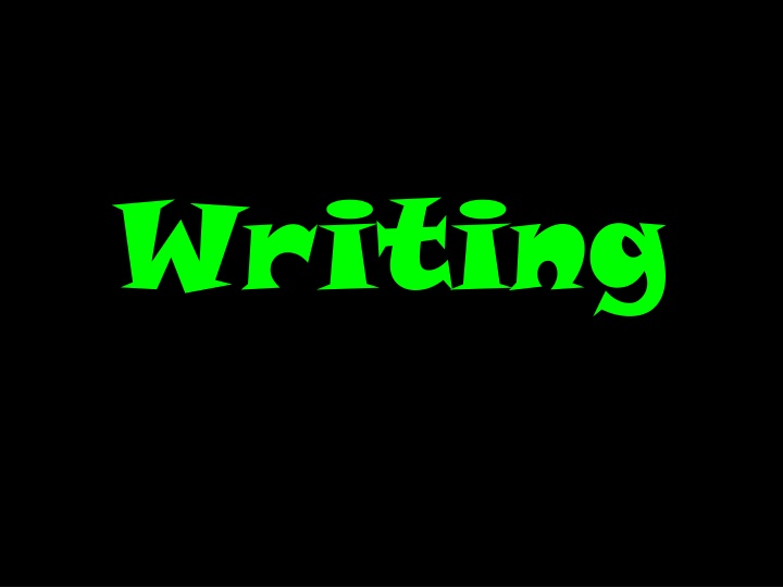 writing n.w