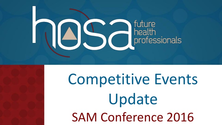 competitive events update sam conference 2016 n.w