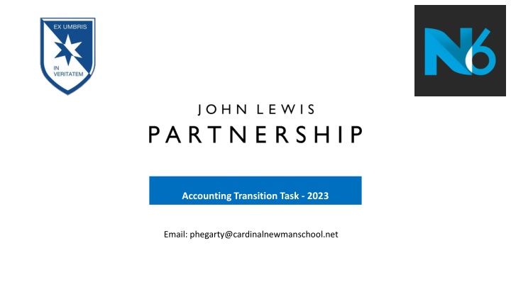 accounting transition task 2023 n.w