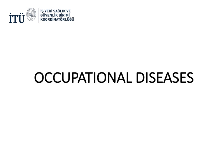occupational diseases occupational diseases n.w