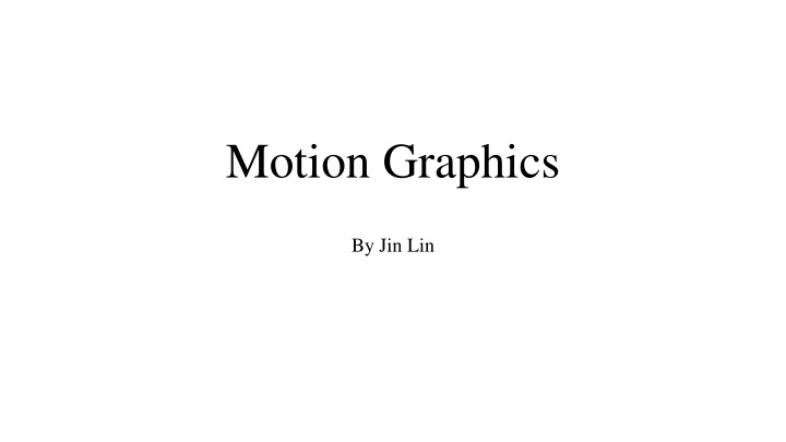 motion graphics n.w