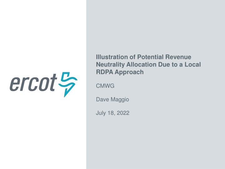 illustration of potential revenue neutrality n.w
