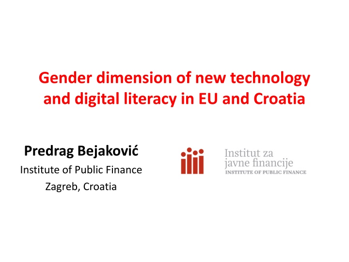 gender dimension of new technology and digital n.w