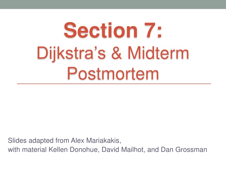 section 7 dijkstra s midterm postmortem n.w