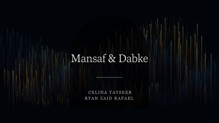 mansaf dabke n.w
