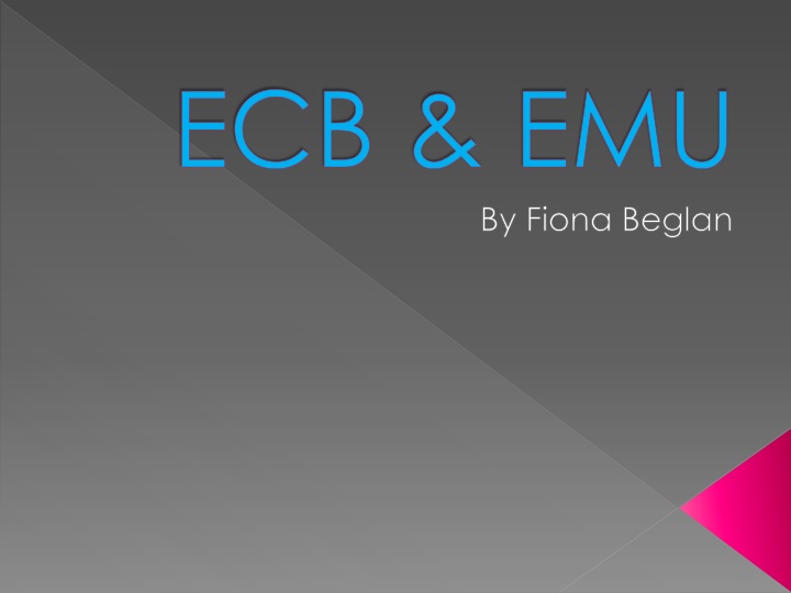 ecb emu n.w