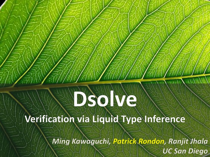 dsolve n.w