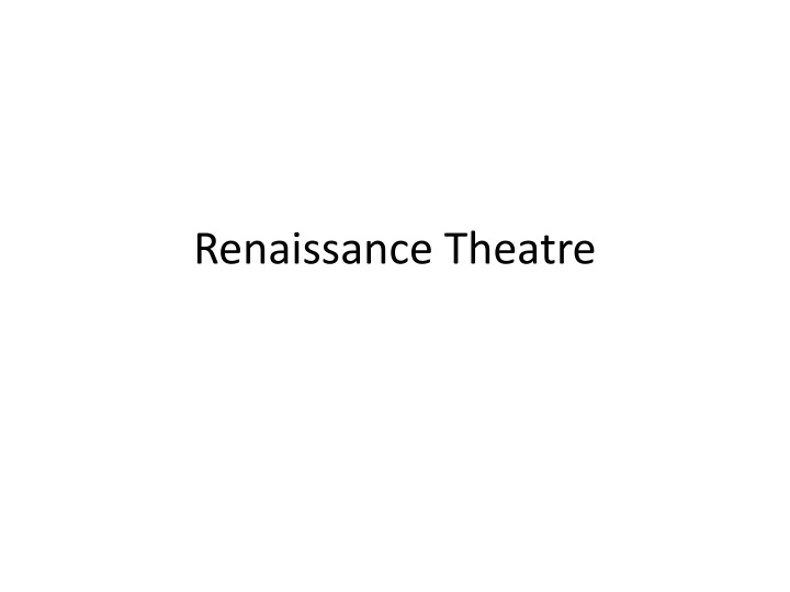 renaissance theatre n.w