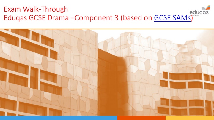 exam walk through eduqas gcse drama component n.w