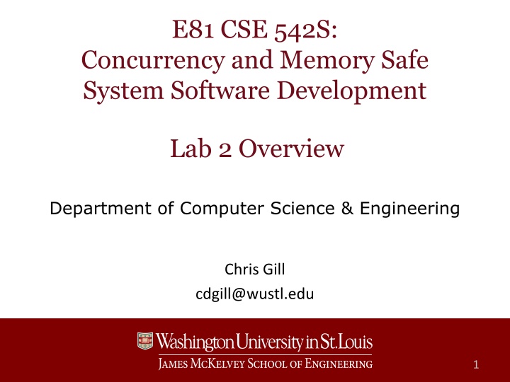 e81 cse 542s n.w