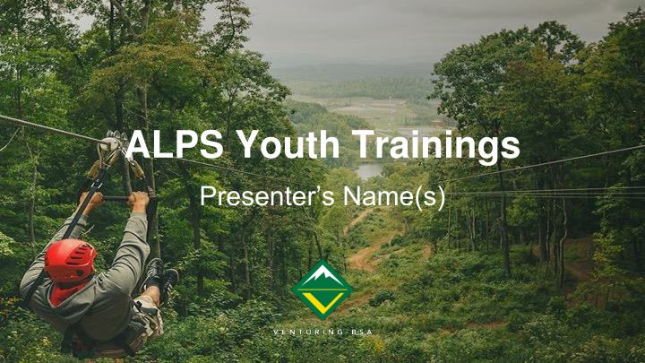alps youth trainings n.w
