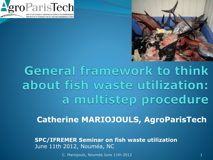 catherine mariojouls agroparistech n.w