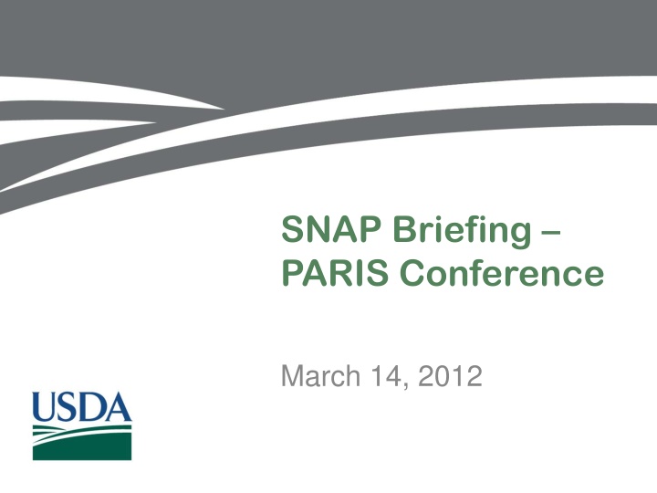 snap briefing paris conference n.w