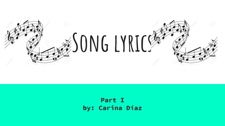 song lyrics n.w