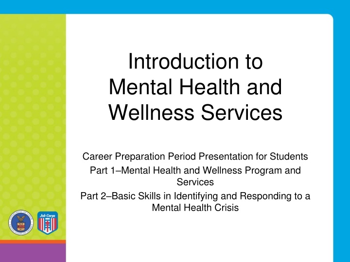 introduction to mental health and wellness n.w