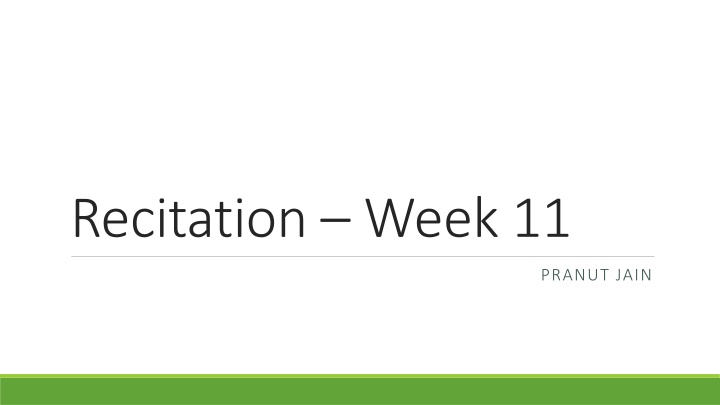 recitation week 11 n.w
