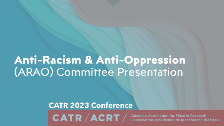 anti racism anti oppression arao committee n.w