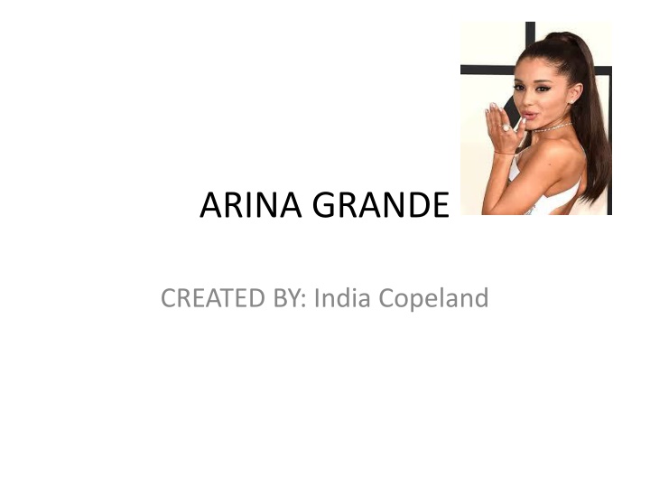 arina grande n.w