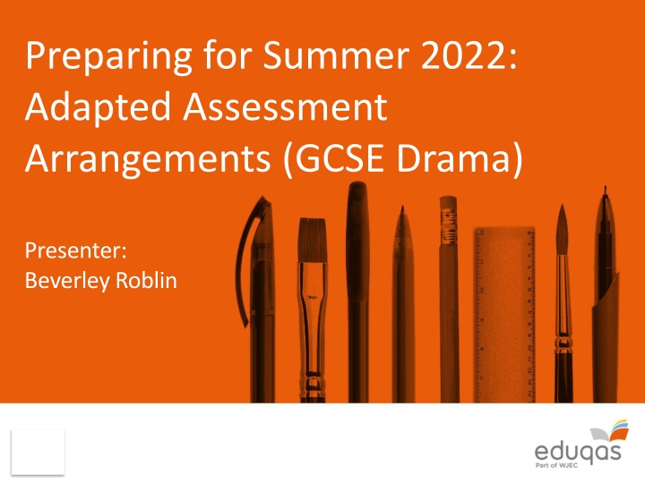 preparing for summer 2022 adapted assessment n.w
